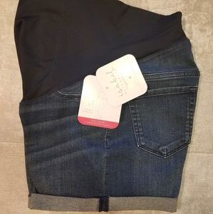 Maternity Jean shorts